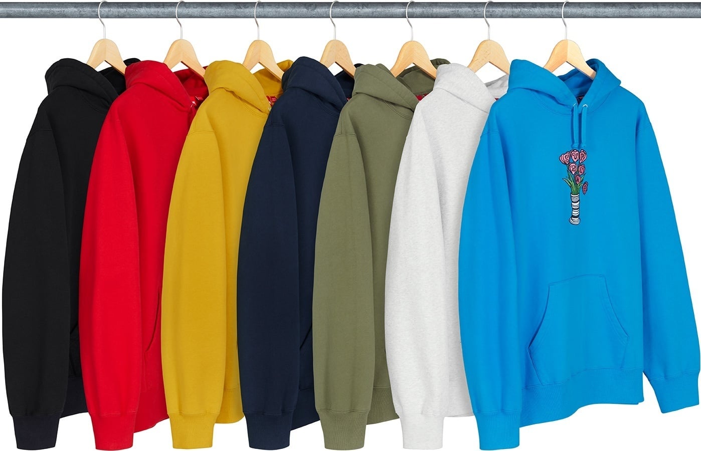 Flowers Hooded Sweatshirt